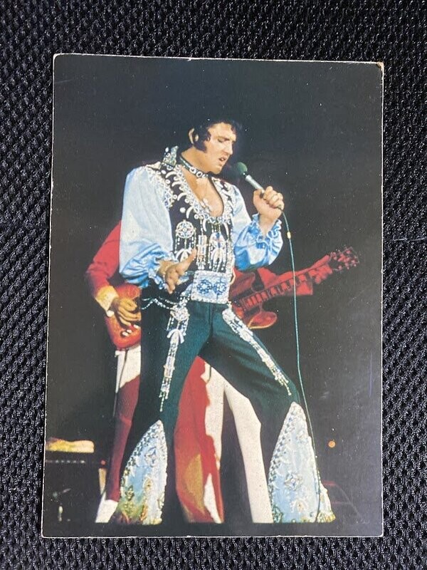 Cartolina Tema Musica - Elvis Presley - Photocards ed.  Non Viaggiata-colori