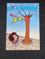 Cartolina Augurale S. Valentino "Mafalda" ed. Stevani - colori