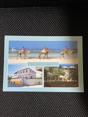 Cartolina Formato Grande Malindi Kenya Vedute Non Viaggiata-colori