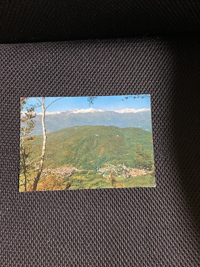 Cartolina Formato Grande Marchirolo e Cugliate  (VA) Panorama Viaggiata 1964
