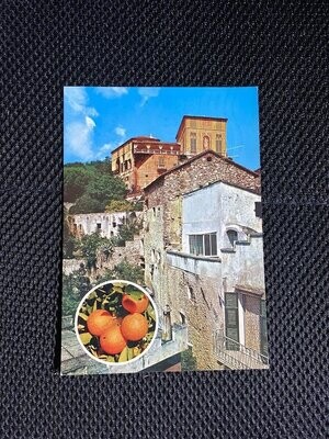 Cartolina Formato Grande Loano (SV) Castello dei Doria Viaggiata 1967-colori