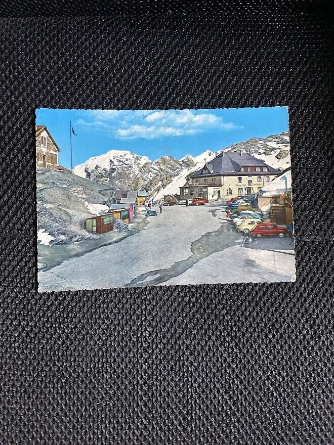 Cartolina Formato Grande Passo dello stelvio (BZ-SO) Viaggiata -colori