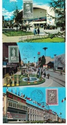 Cartoline Formato grande - Fiera Internazionale di Milano 1963 - non viaggiate