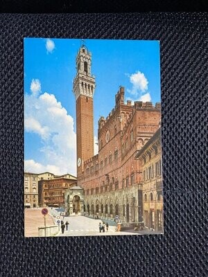Cartolina Formato Grande Siena (Si) Palazzo Pubblico Non Viaggiata-colori