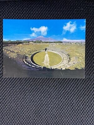 Cartolina Formato Grande Pompei (NA) Anfiteatro Non Viaggiata-colori