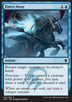 Carta MTG-Abbandono Forzato-Khans of Tarkir-NM-C-Italiano
