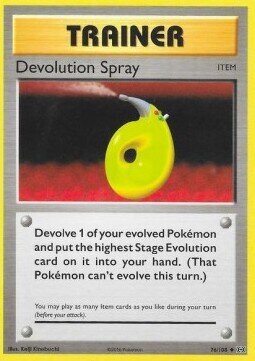 Carta pokemon Getto di Involuzione (EVO 76)-Evoluzioni-U - lingua ITA-condizione NM