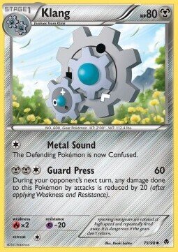 Carta pokemon Klang (EPO 75)-Nuove Forze-U - lingua ITA-condizione EX
