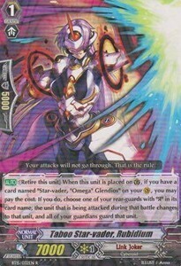 Carta Vanguard - Taboo Star-vader, Rubidium [G Format] - Infinite Rebirth