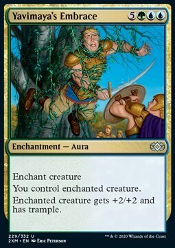 Carta MTG-Abbraccio di Yavimaya-Double Masters-Near Mint-U-Inglese