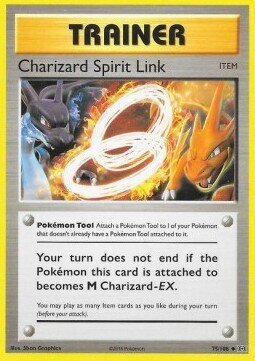 Carta pokemon Legame Mentale con Charizard (EVO 75)-Evoluzioni-U - lingua ITA-condizione NM