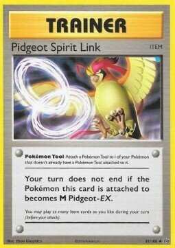 Carta pokemon Legame Mentale con Pidgeot (EVO 81)-Evoluzioni-U - lingua ITA-condizione NM