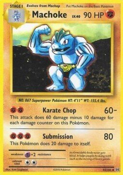 Carta pokemon Machoke (EVO 58)-Evoluzioni-U - lingua ITA-condizione NM