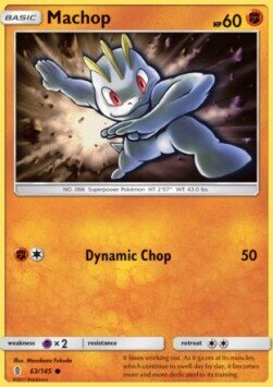 Carta pokemon Machop (GRI 63)-Guardiani Nascenti-C - lingua ITA-condizione NM