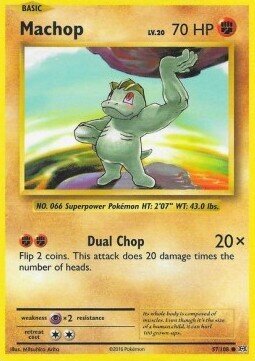 Carta pokemon Machop (EVO 57)-Evoluzioni-C - lingua ITA-condizione NM