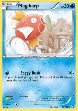 Carta pokemon Magikarp (DRX 23)-Stirpe dei Draghi-C - lingua ITA-condizione EX