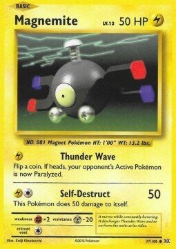 Carta pokemon Magnemite (EVO 37)-Evoluzioni-C - lingua ITA-condizione NM