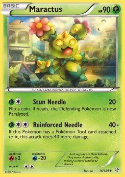 Carta pokemon Maractus (DRX 16)-Stirpe dei Draghi-U - lingua ITA-condizione NM
