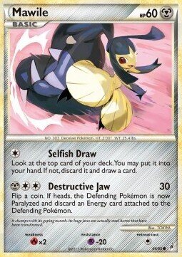 Carta pokemon Mawile (CL 64)-Richiamo delle Leggende-C - lingua ITA-condizione EX