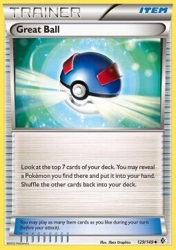 Carta pokemon Mega Ball (BCR 129)-Confini Varcati-U - lingua ITA-condizione EX