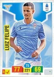 Trading card Adrenalyne 2019-20 - N°167 Luiz Felipe Lazio