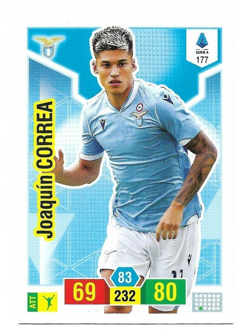 Trading card Adrenalyne 2019-20 - N°177 Joaquin Correa Lazio