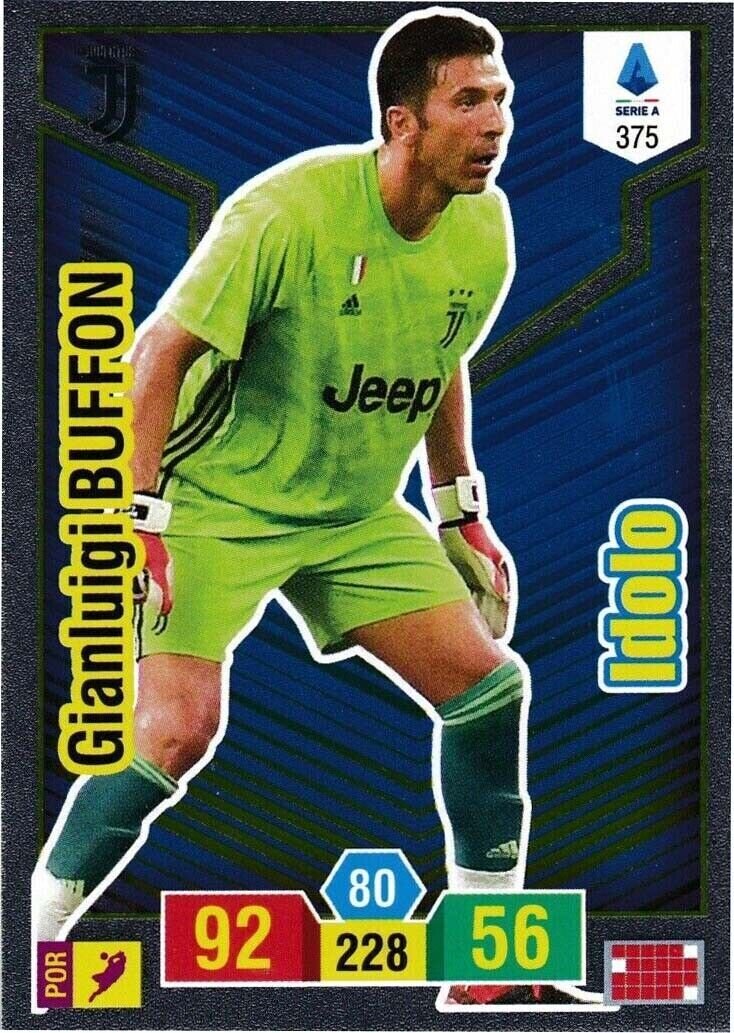 Trading card Adrenalyne 2019-20 - N°375 Gianluigi Buffon idolo Juventus
