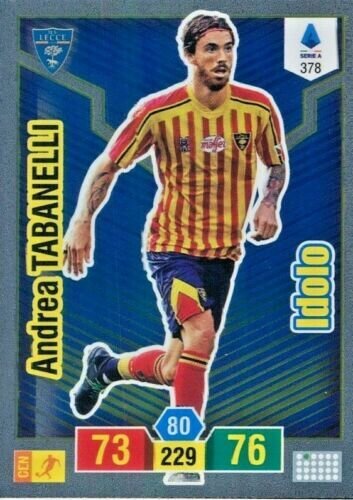 Trading card Adrenalyne 2019-20 - N°378 Andrea Tabanelli idolo Lecce