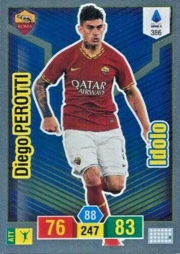 Trading card Adrenalyne 2019-20 - N°386 Diego Perotti idolo Roma
