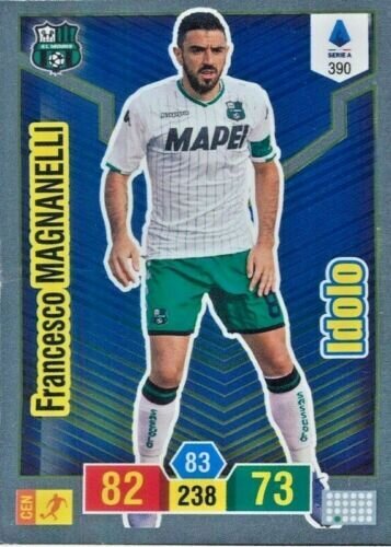 Trading card Adrenalyne 2019-20 - N°390 Francesco Magnanelli idolo Sassuolo