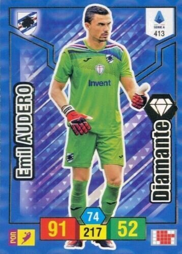 Trading card Adrenalyne 2019-20 - N°413 Emil Audero Diamante Sampdoria