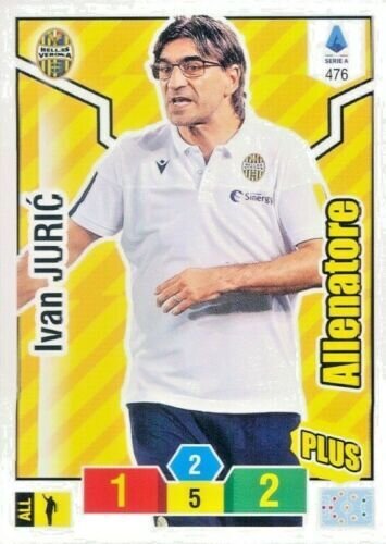 Trading card Adrenalyne 2019-20 - N°476 Ivan Juric Allenatore Verona