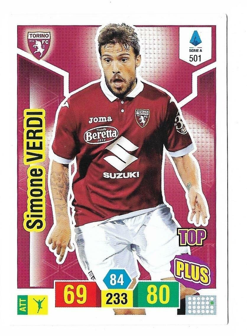 Trading card Adrenalyne 2019-20 - N°501 Simone Verdi top plus Torino