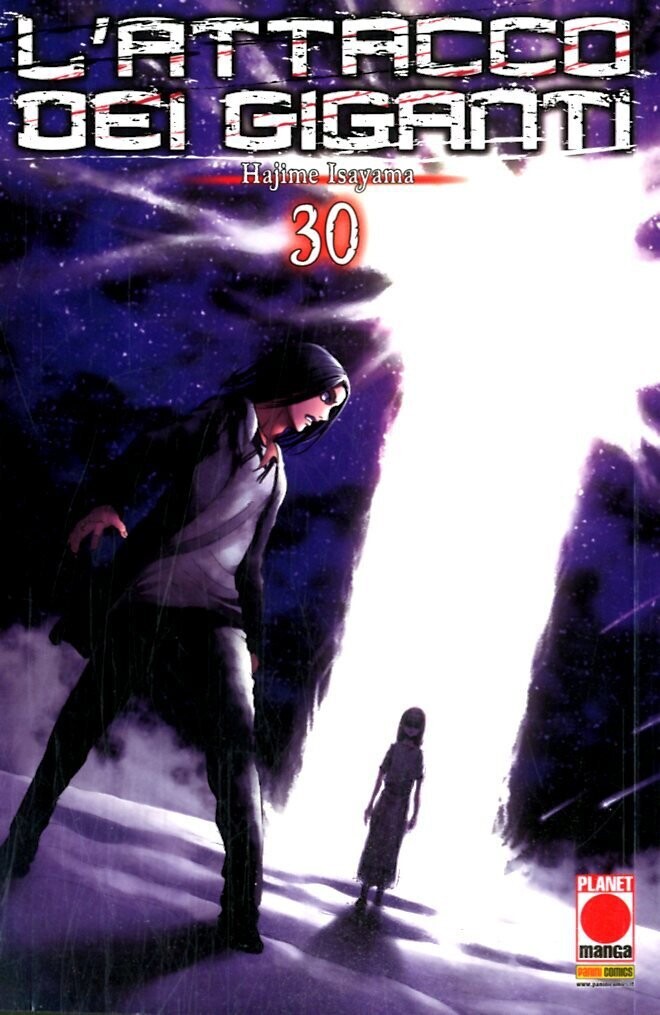 L'attacco dei giganti n.30 - ed. planet manga panini comics