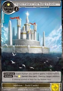 Light Palace, the King's Castle- FOW -CMF-ITA-NM-foil