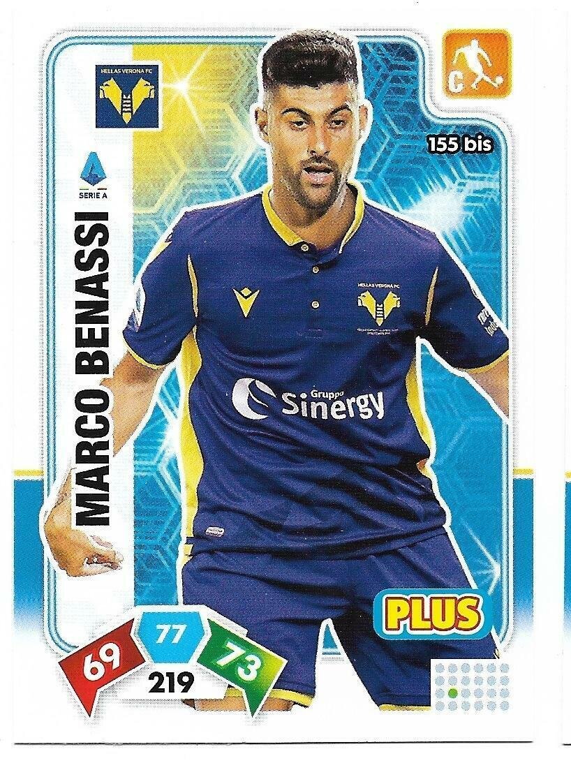 Trading card Adrenalyne 2020-21 - N°155 Bis Marco Benassi Plus Verona