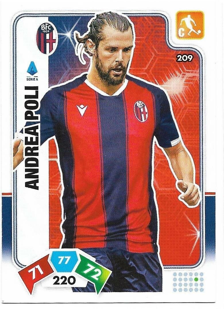 Trading card Adrenalyne 2020-21 - N°209 Andrea Poli Bologna