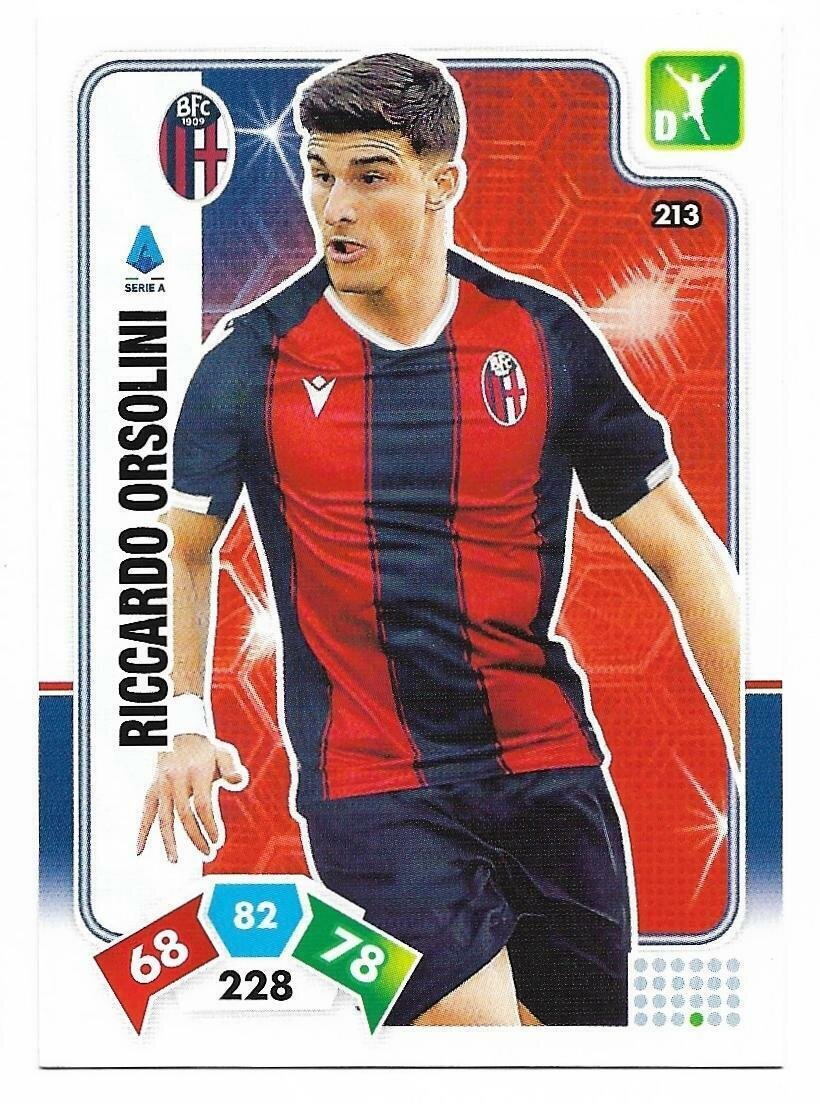 Trading card Adrenalyne 2020-21 - N°213 Riccardo Orsolini  Bologna