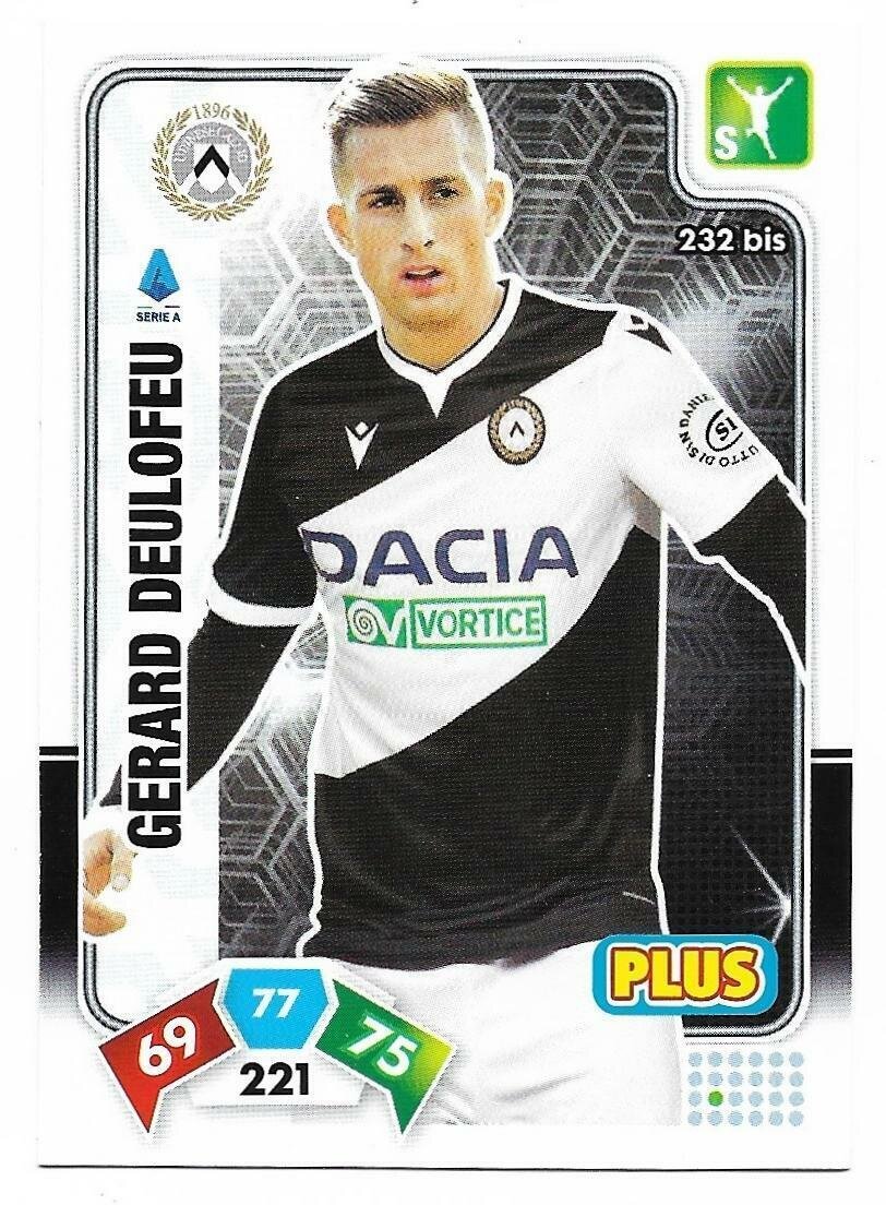 Trading card Adrenalyne 2020-21 - N°232 Bis Gerard Deulofeu Plus Udinese