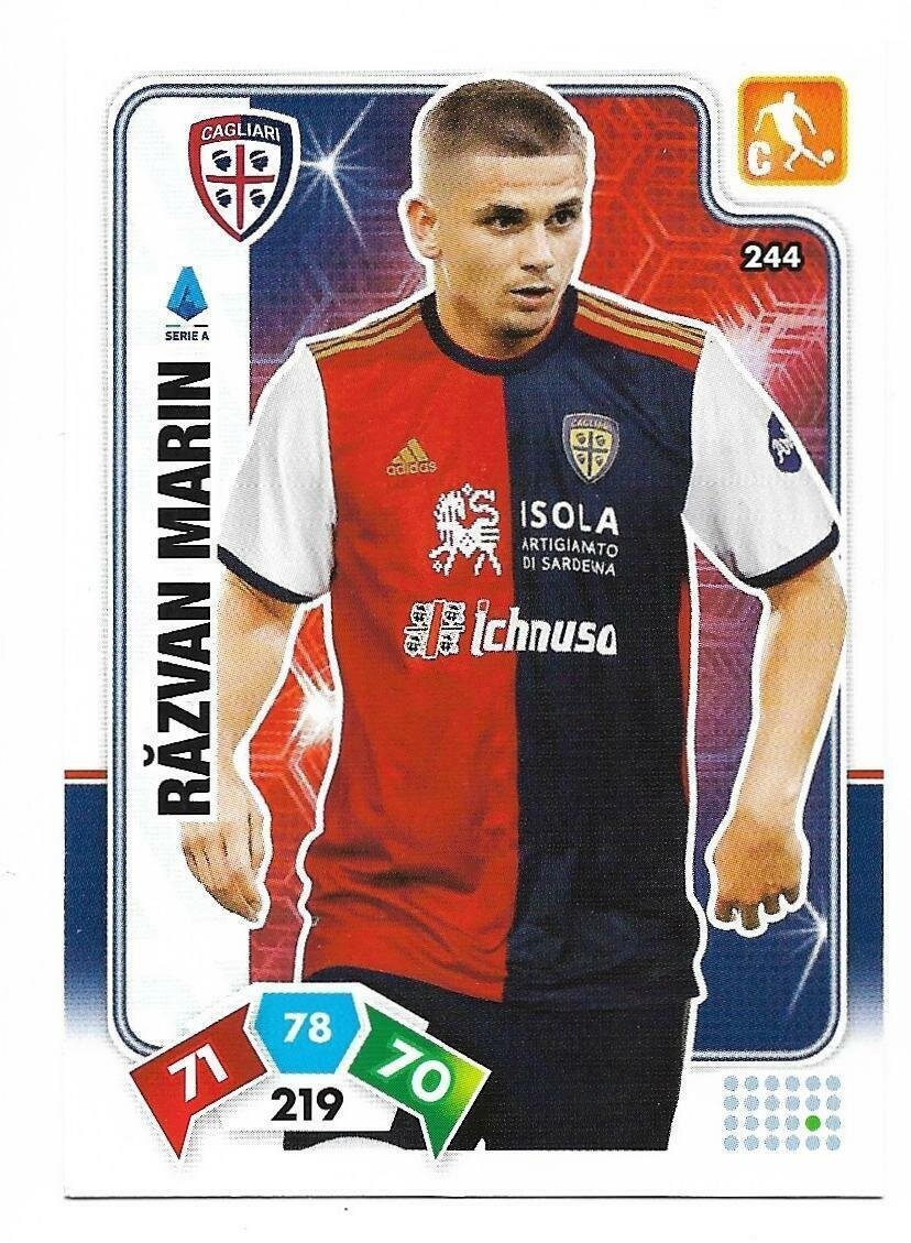 Trading card Adrenalyne 2020-21 - N°244 Razvan Marin  Cagliari