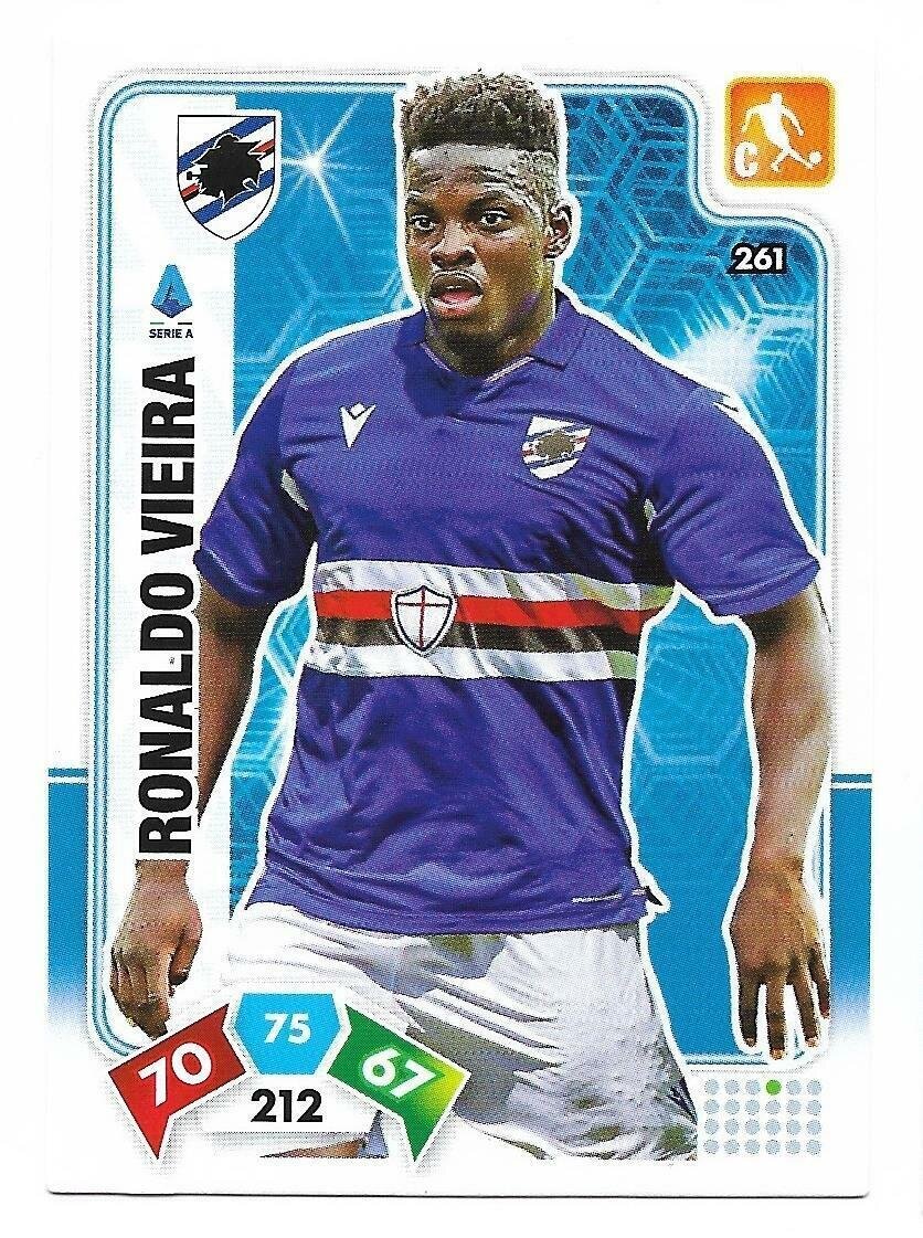 Trading card Adrenalyne 2020-21 - N°261 Ronaldo Vieira  Sampdoria
