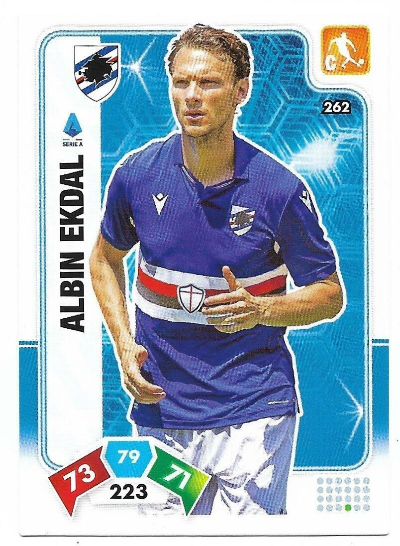 Trading card Adrenalyne 2020-21 - N°262 Albin Ekdal  Sampdoria