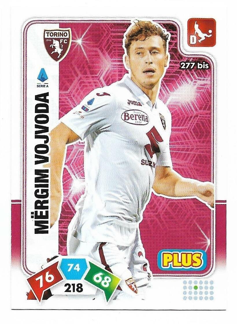 Trading card Adrenalyne 2020-21 - N°277 Bis Mergim Vojvoda Plus Torino