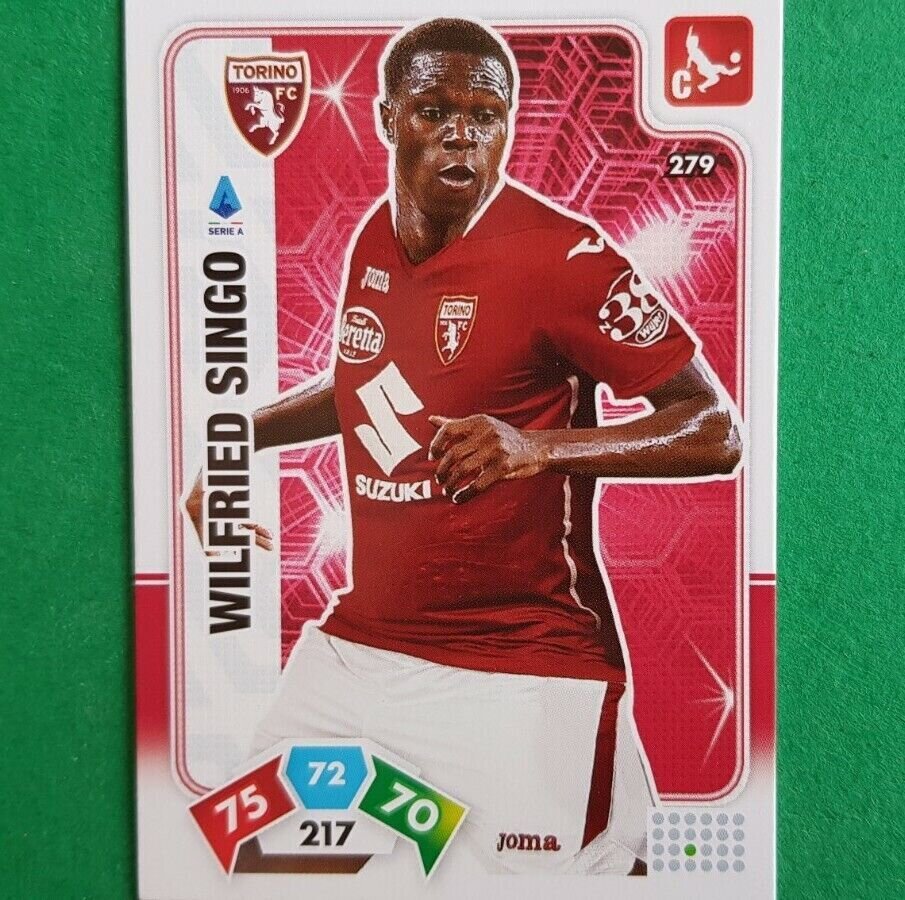 Trading card Adrenalyne 2020-21 - N°279 Winfried Singo  Torino