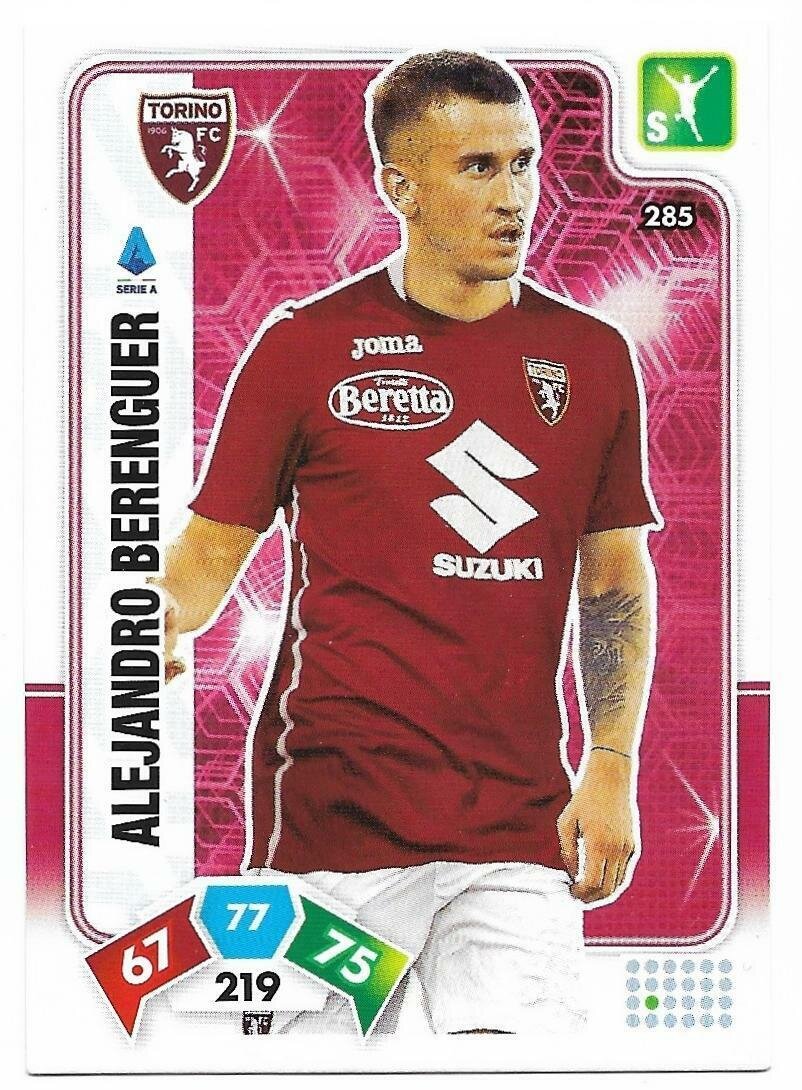 Trading card Adrenalyne 2020-21 - N°285 Alejandro Berenguer  Torino