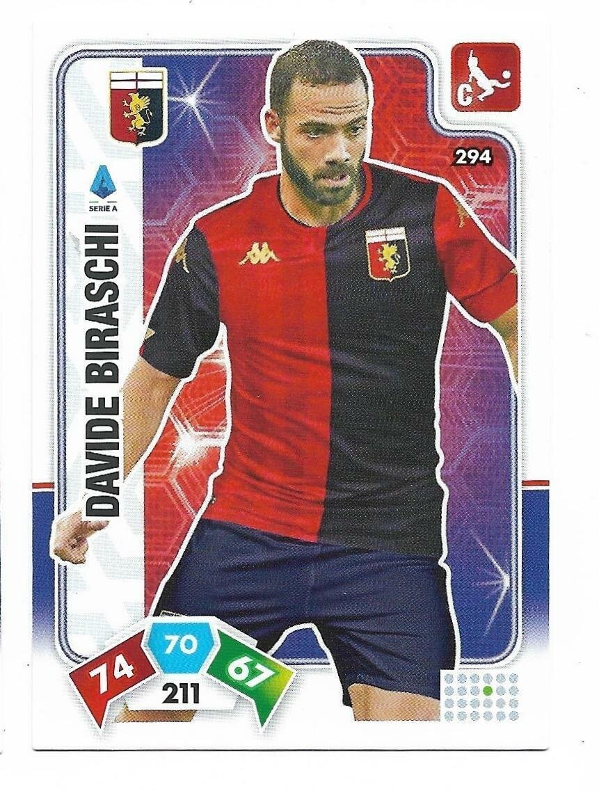 Trading card Adrenalyne 2020-21 - N°294 Davide Biraschi  Genoa