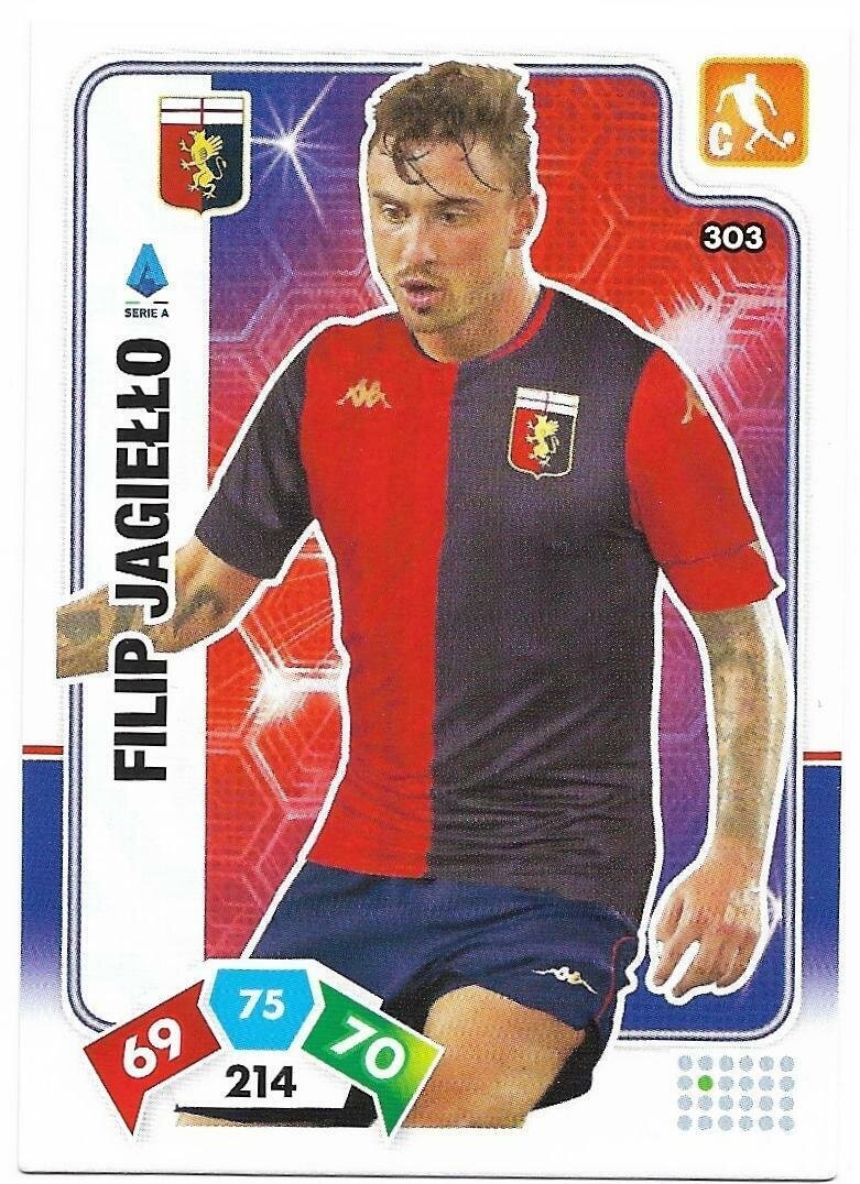 Trading card Adrenalyne 2020-21 - N°303 Filip Jagiello  Genoa