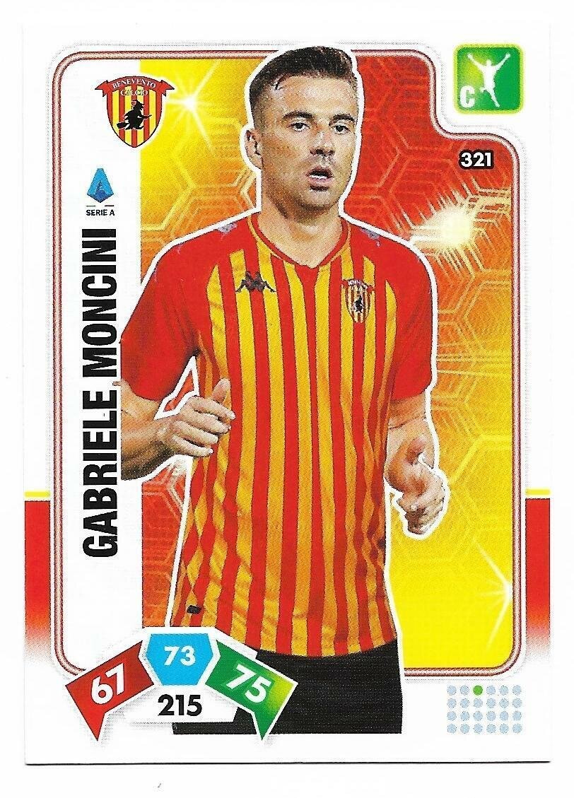 Trading card Adrenalyne 2020-21 - N°321 Gabriele Moncini  Benevento