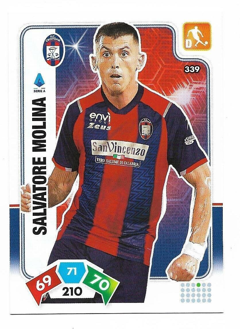 Trading card Adrenalyne 2020-21 - N°339 Salvatore Molina  Crotone