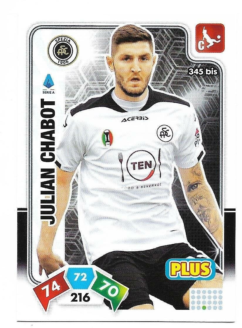 Trading card Adrenalyne 2020-21 - N°345 Bis Julian Chabot Plus Spezia